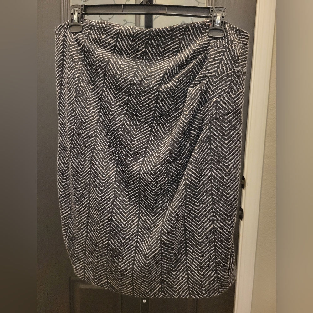 🥶Chevron Ruched Skirt